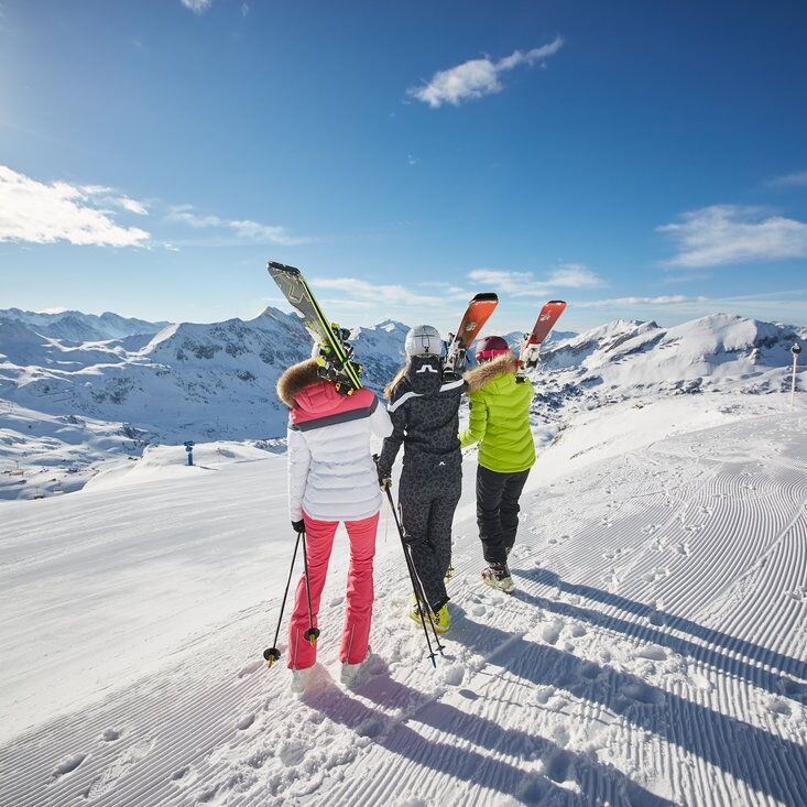 Skifahren am Obertauern